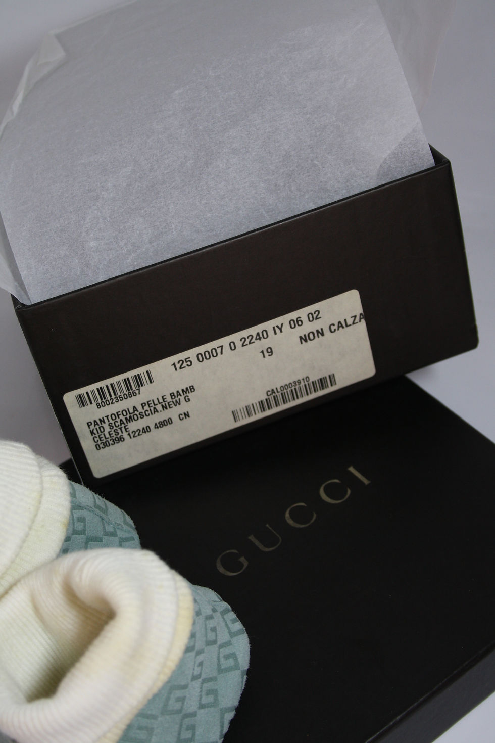 Pikkukuva: Gucci baby first shoes