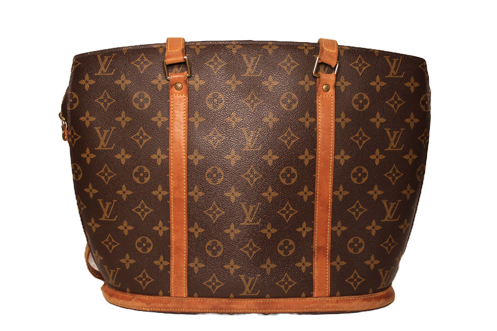 View of Louis Vuitton Babylone Shoulder Bag front view