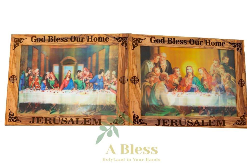 The Last Supper Wooden Frame