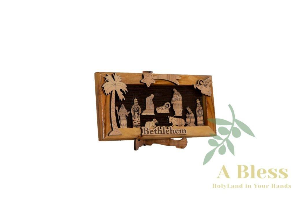 Nativity Wooden Stand