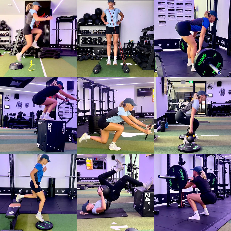 Training with Conor in 2024. for my speed ascent on Aconcagua