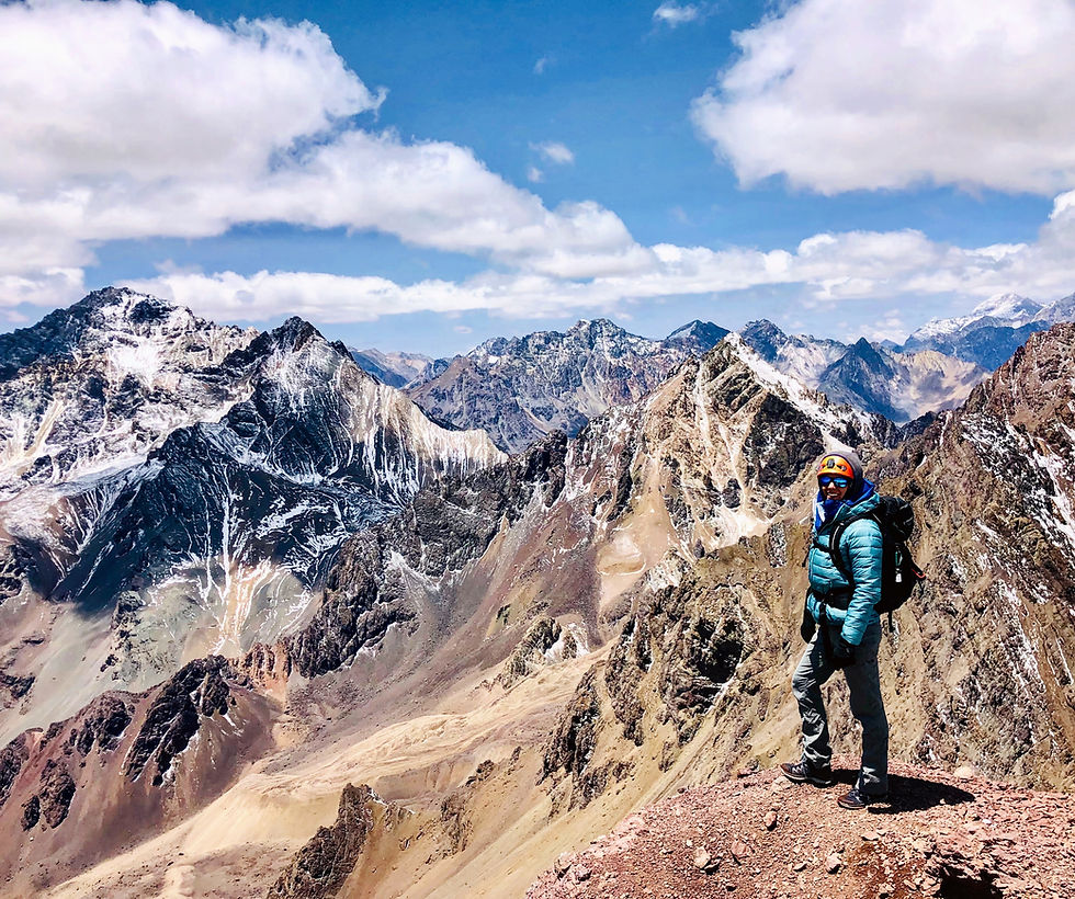 View of Aconcagua in the background