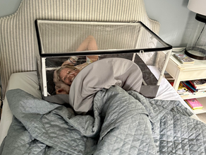 high-altitude tent at home