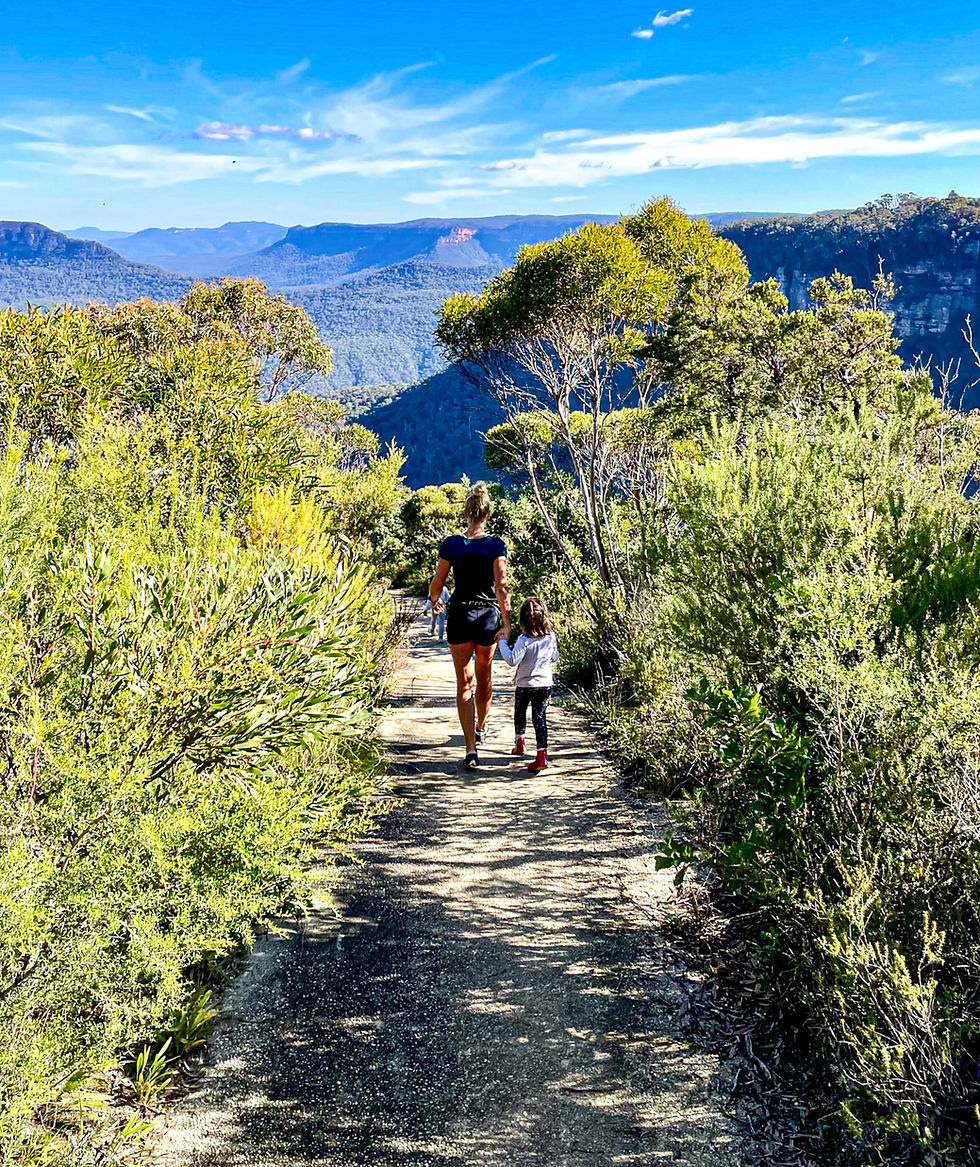 Blue Mountains hikes with my girls
