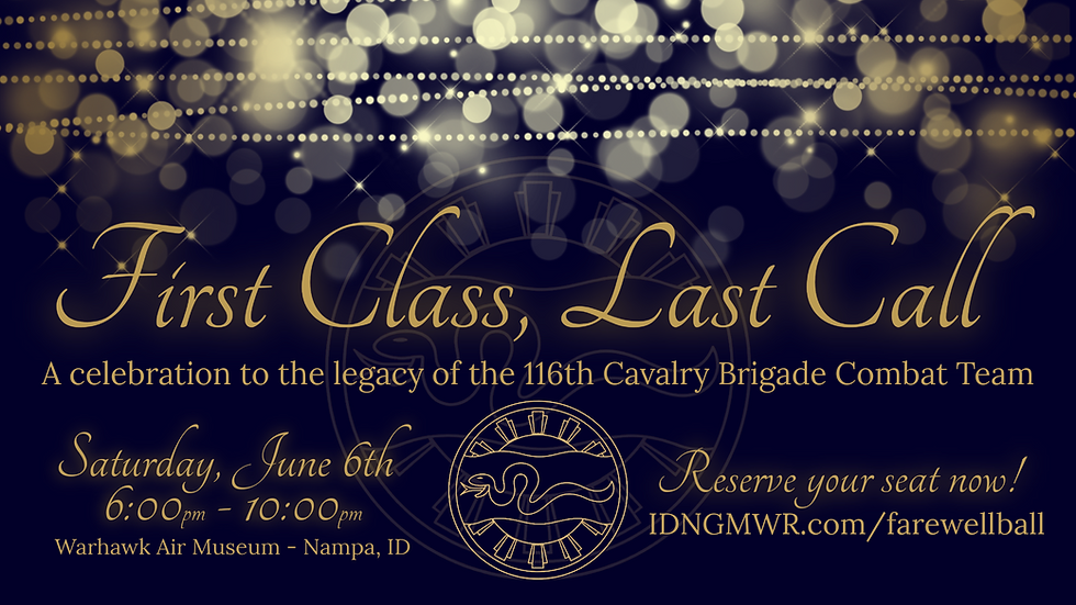116th Cavalry Brigade Ball
