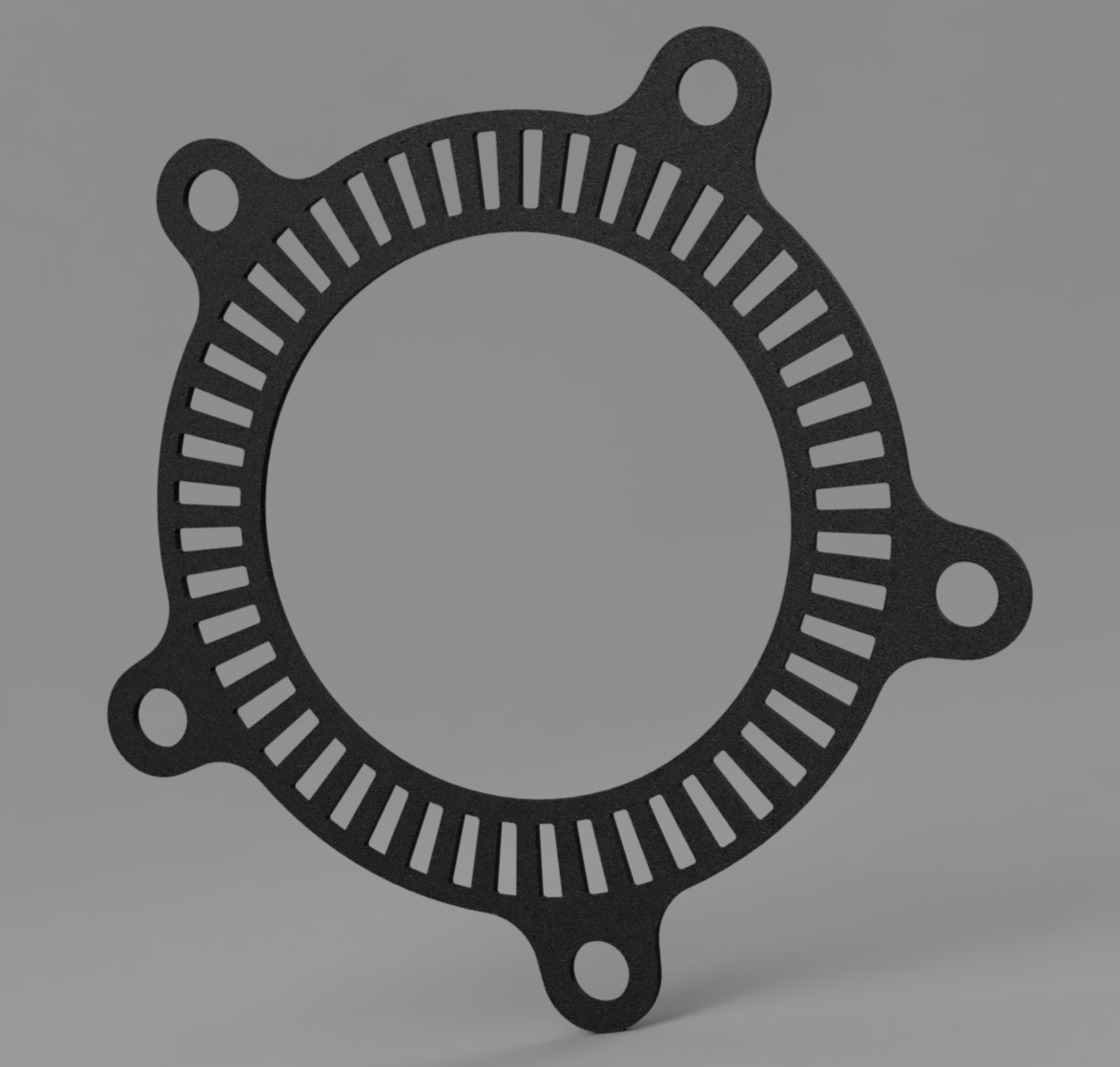 Black Aprilia speedometer correction ring