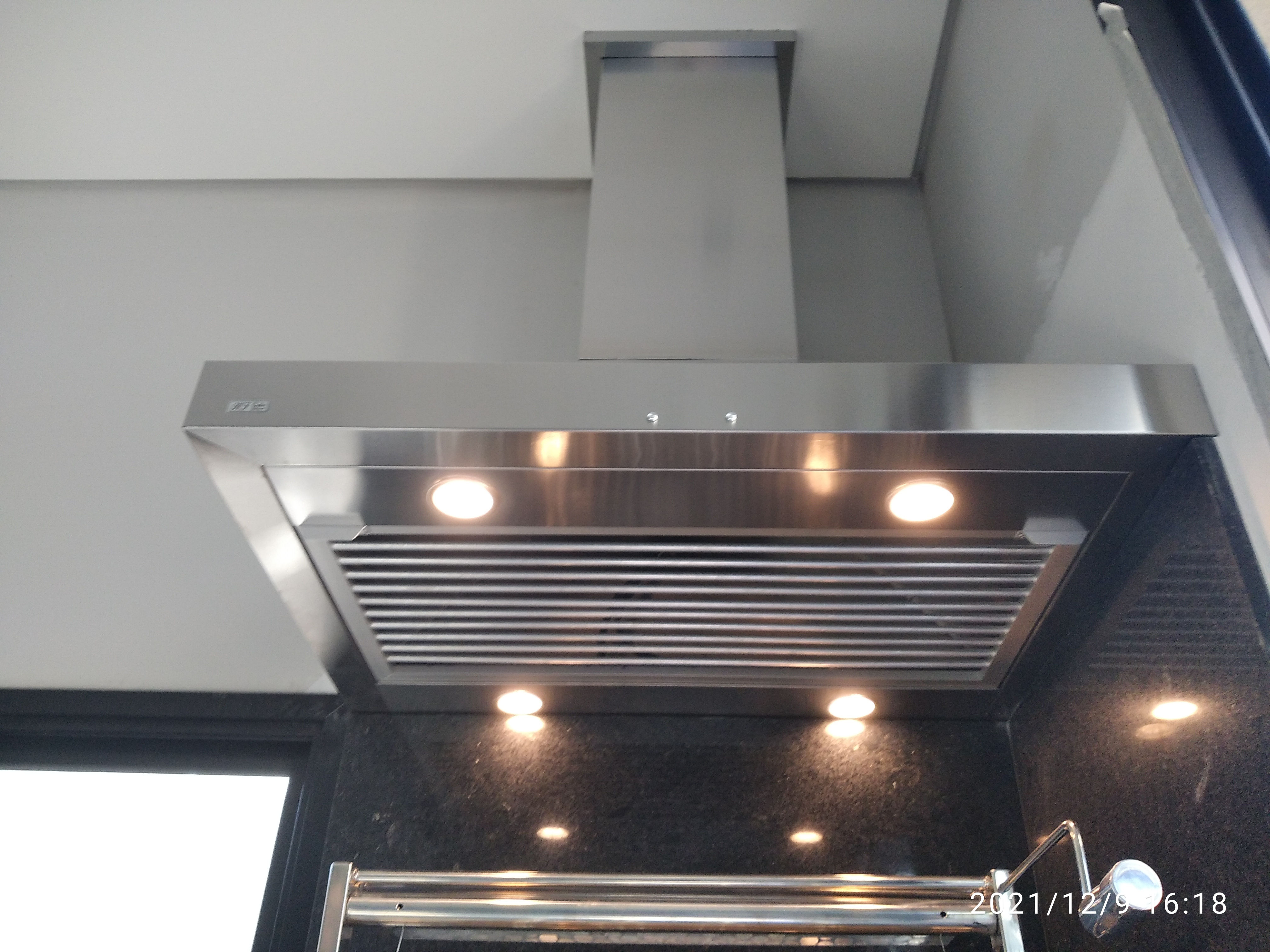 Kit coifa de churrasqueira: