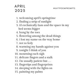 Hosting a Poetry Prompt Challenge: Takeaways