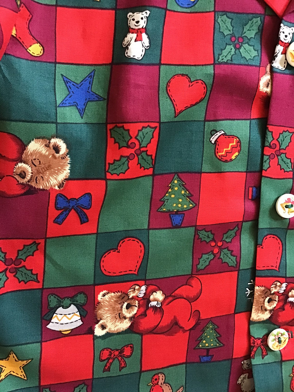Thumbnail: Child Pyjamas Christmas Teddies