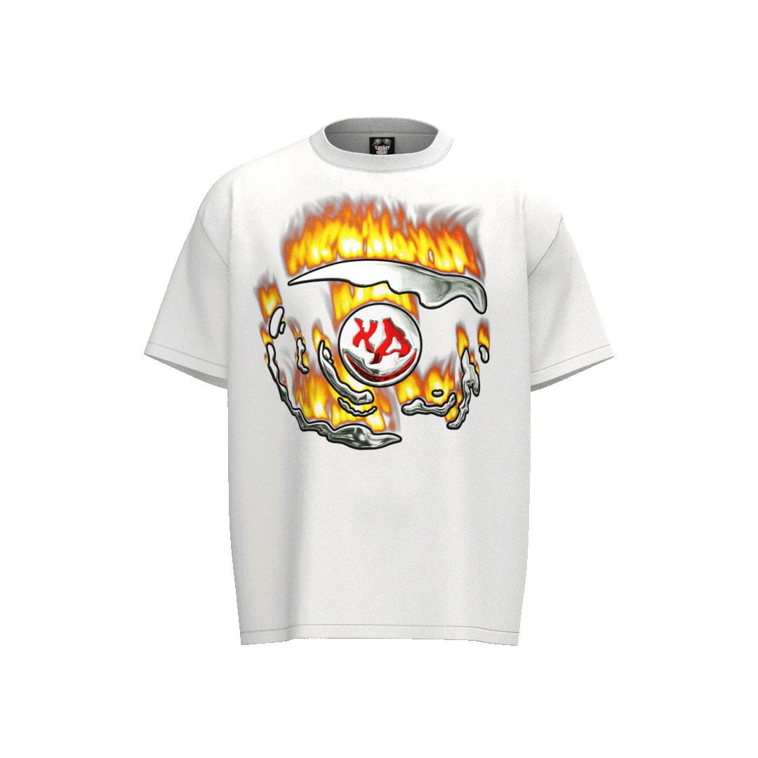 White XA Ghost Rider