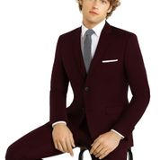 SU45 BURGUNDY SUIT