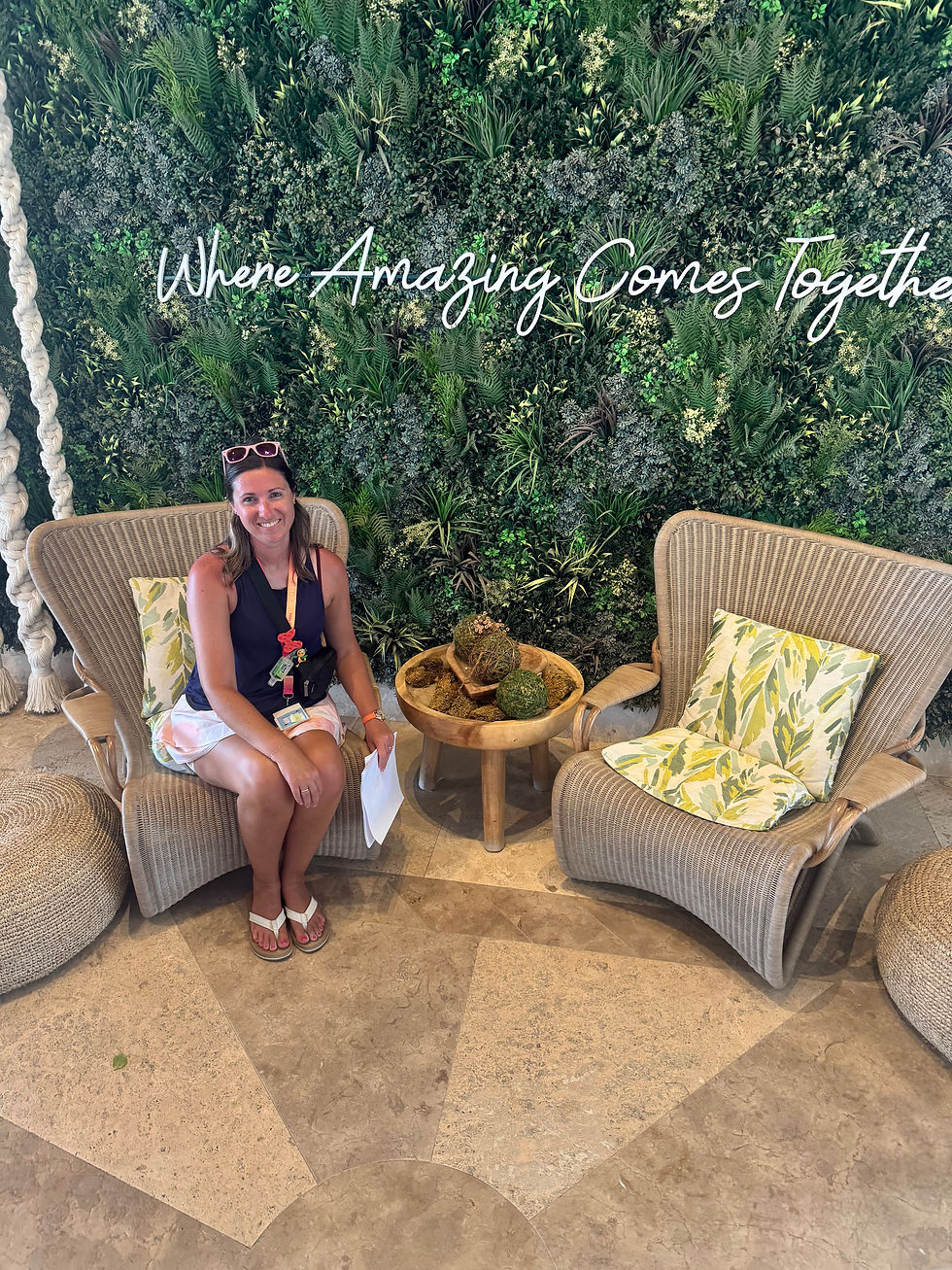Siera Duiser at Sandals Royal Curacao