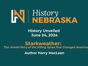 Harry MacLean Talks About Starkweather At Nebraska Historical Society
