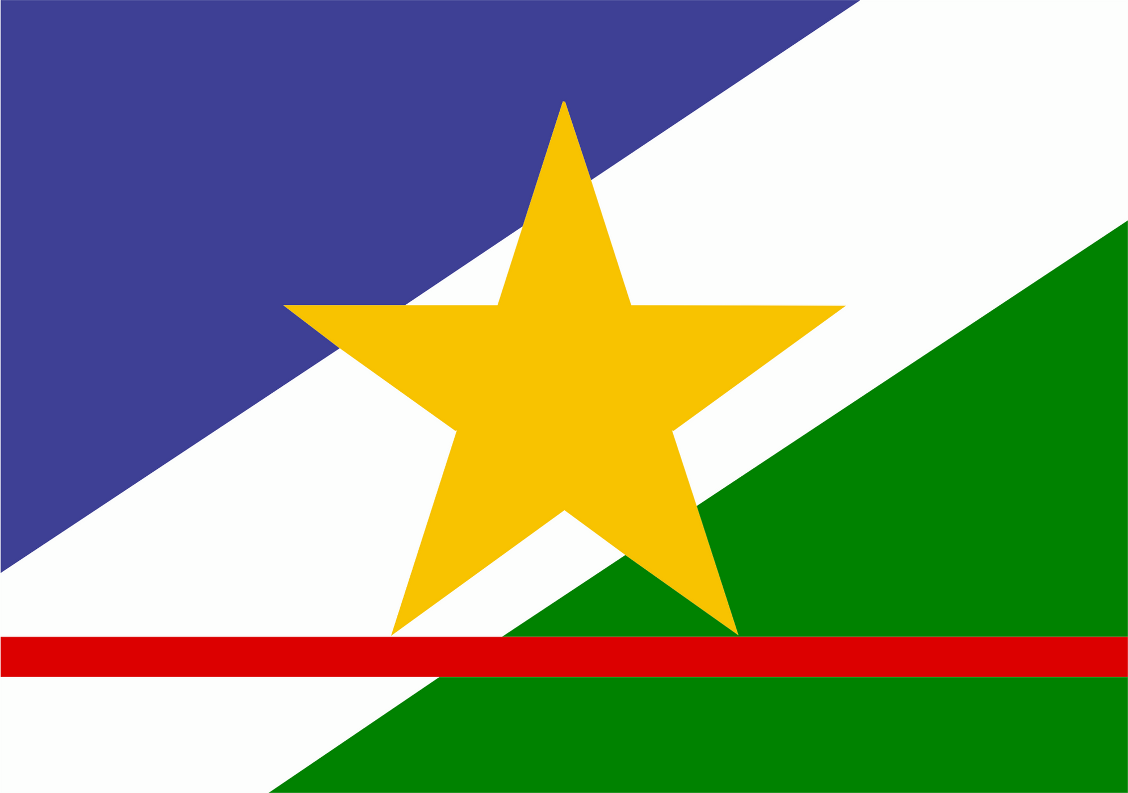 BANDEIRA RORAIMA 2,0 PANOS BORDADA EM OXFORD 1,28M X 0,90M