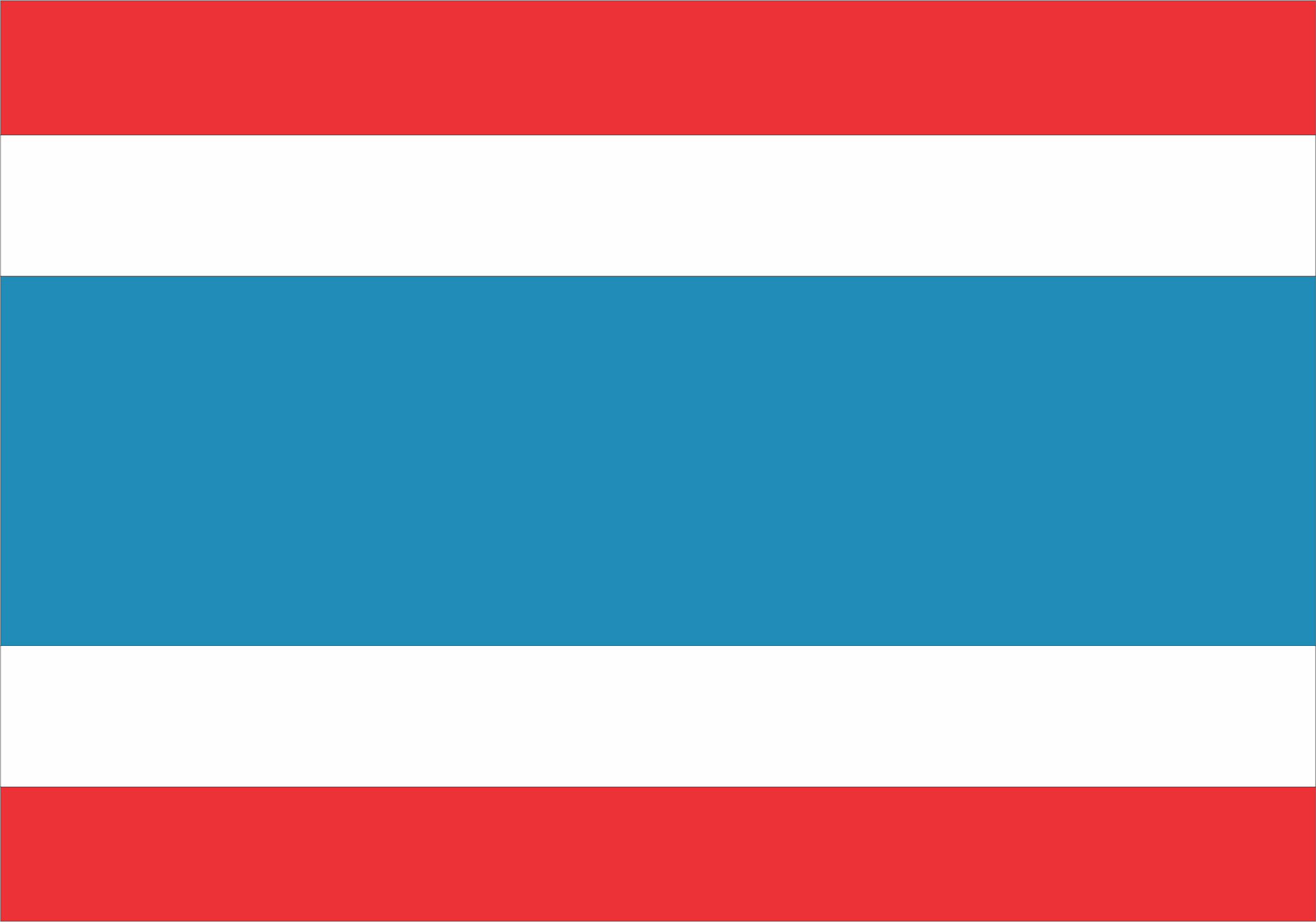 BANDEIRA TAILÂNDIA 1.5 PANO OXFORD ESTAMPA DIGITAL 0,96M X 0,67M