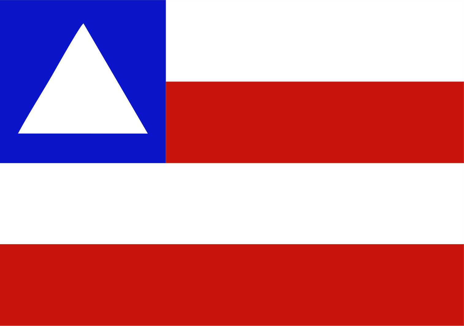 BANDEIRA BAHIA 3,0 PANOS BORDADA EM OXFORD 1,93M X 1,35M