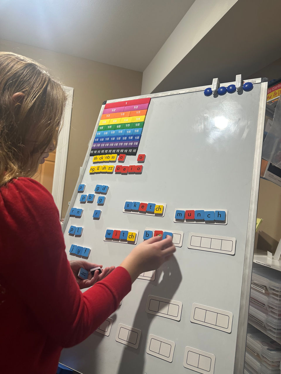 Literacy Academy student