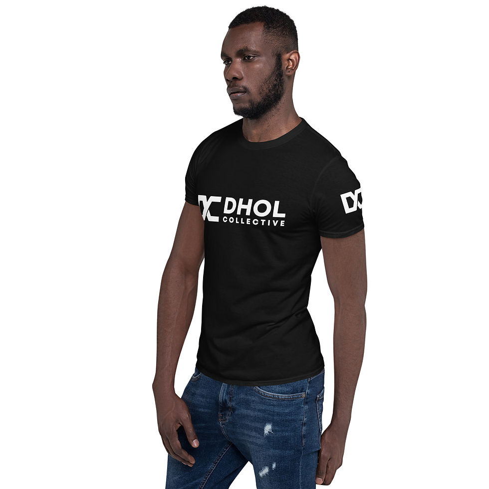 Thumbnail: Black Dhol Collective Logo T-Shirt