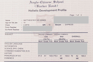 POA Tutor's results and testimonial