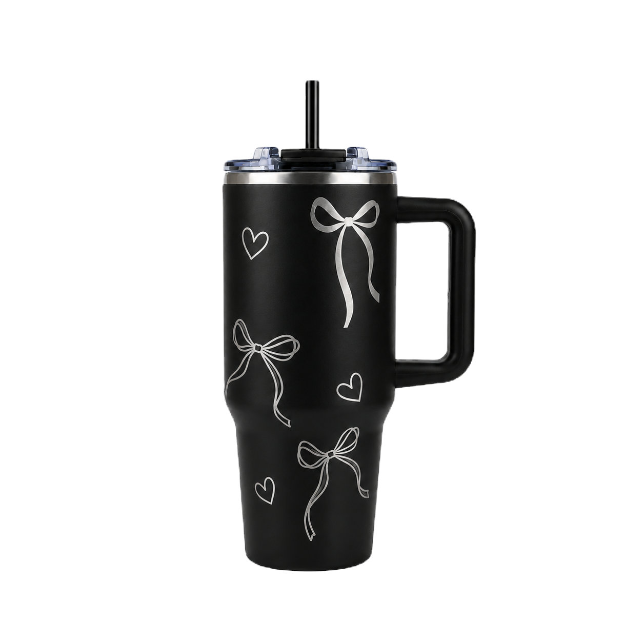 30 oz Bow & Heart Tumbler