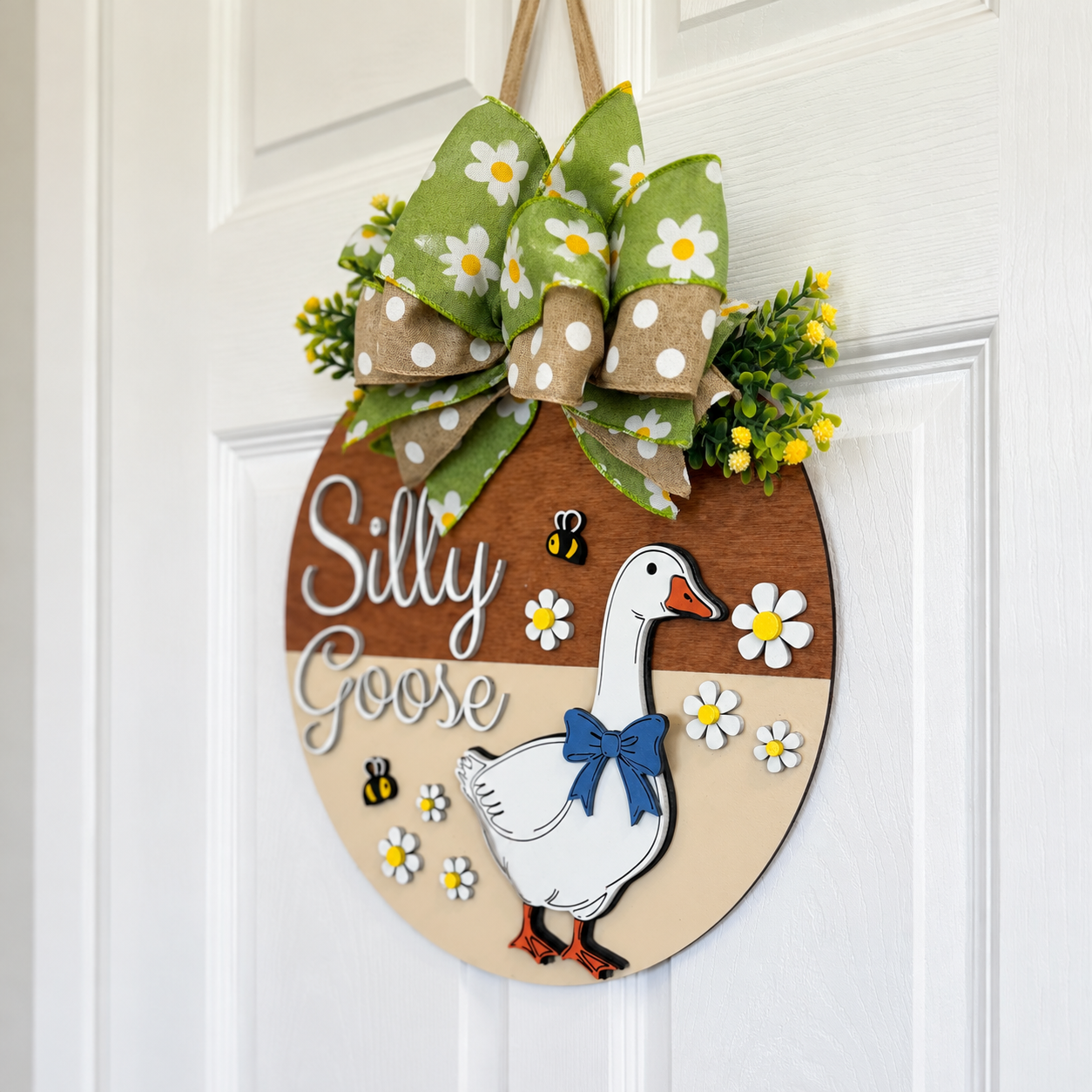 Silly Goose Door Hanger