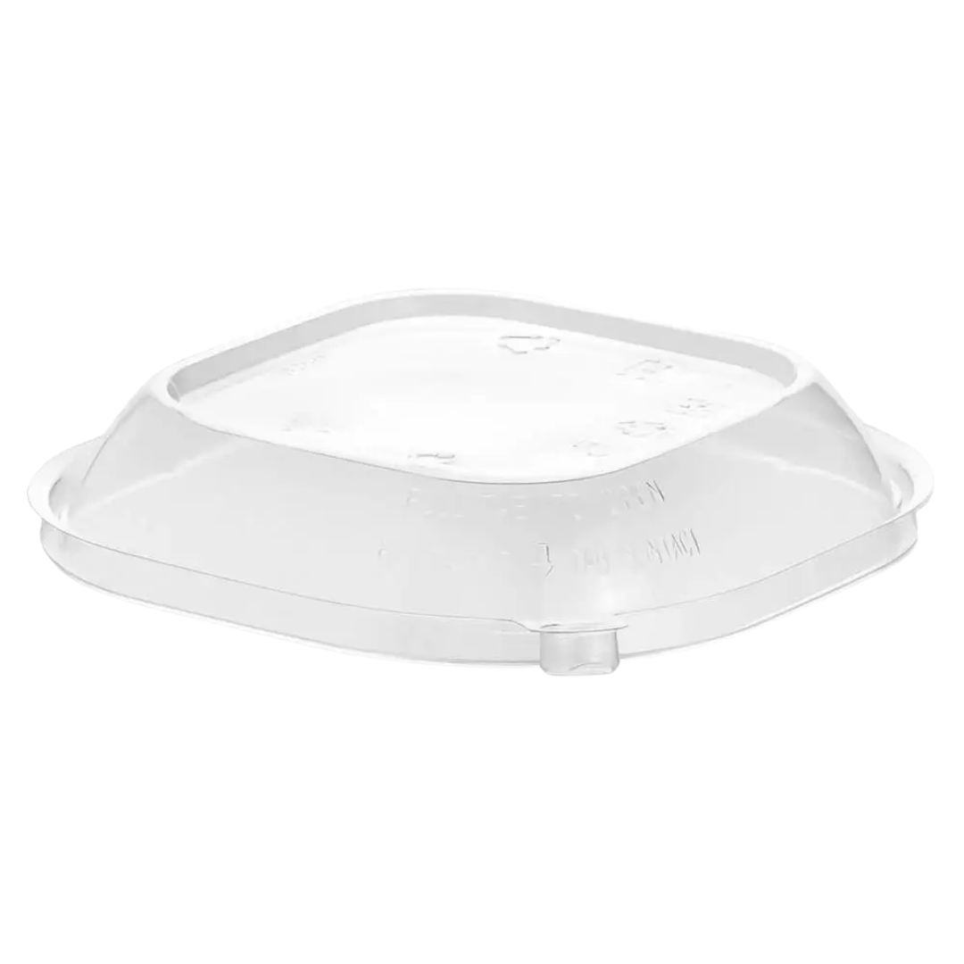8-16 oz. Square Bowl Tamper-Evident Dome Lid