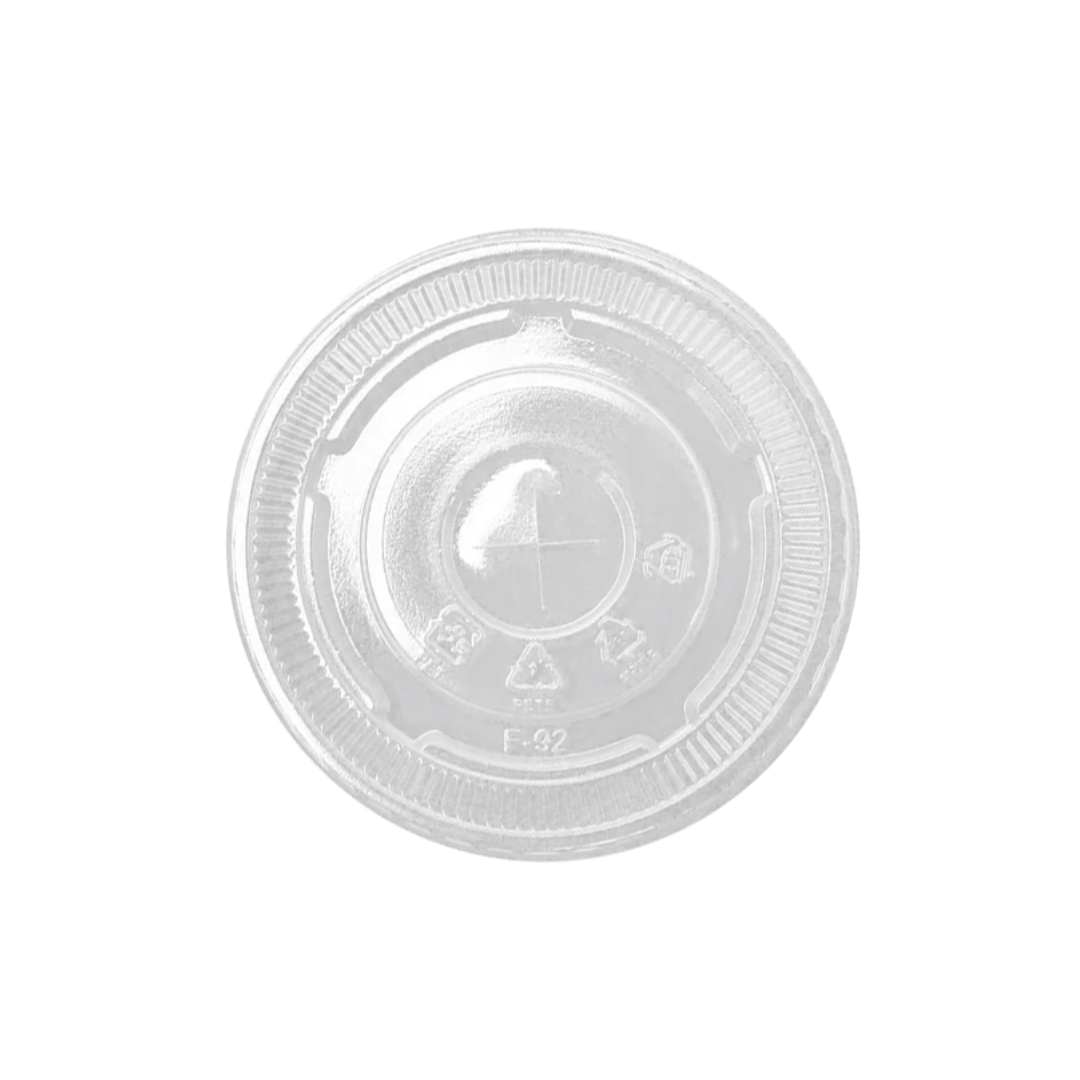 92mm PET Flat Lid