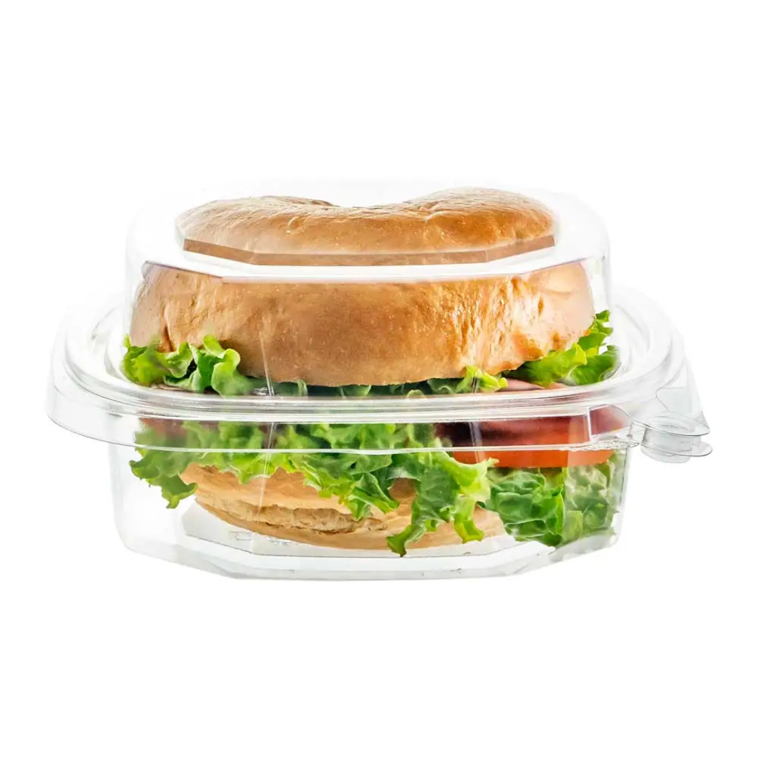 32 oz. Square Box Tamper Evident Container
