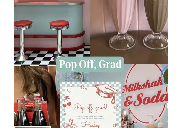 The Invitation → “Pop Into the Party”
Event Details → “The Fizzy Details”
Drinks Bar → “Pop Shop 🥤”
Schedule → “The Celebration Flow”
Photos → “Poppin’ Memories”
Guest Book → “Leave a Pop of Love”