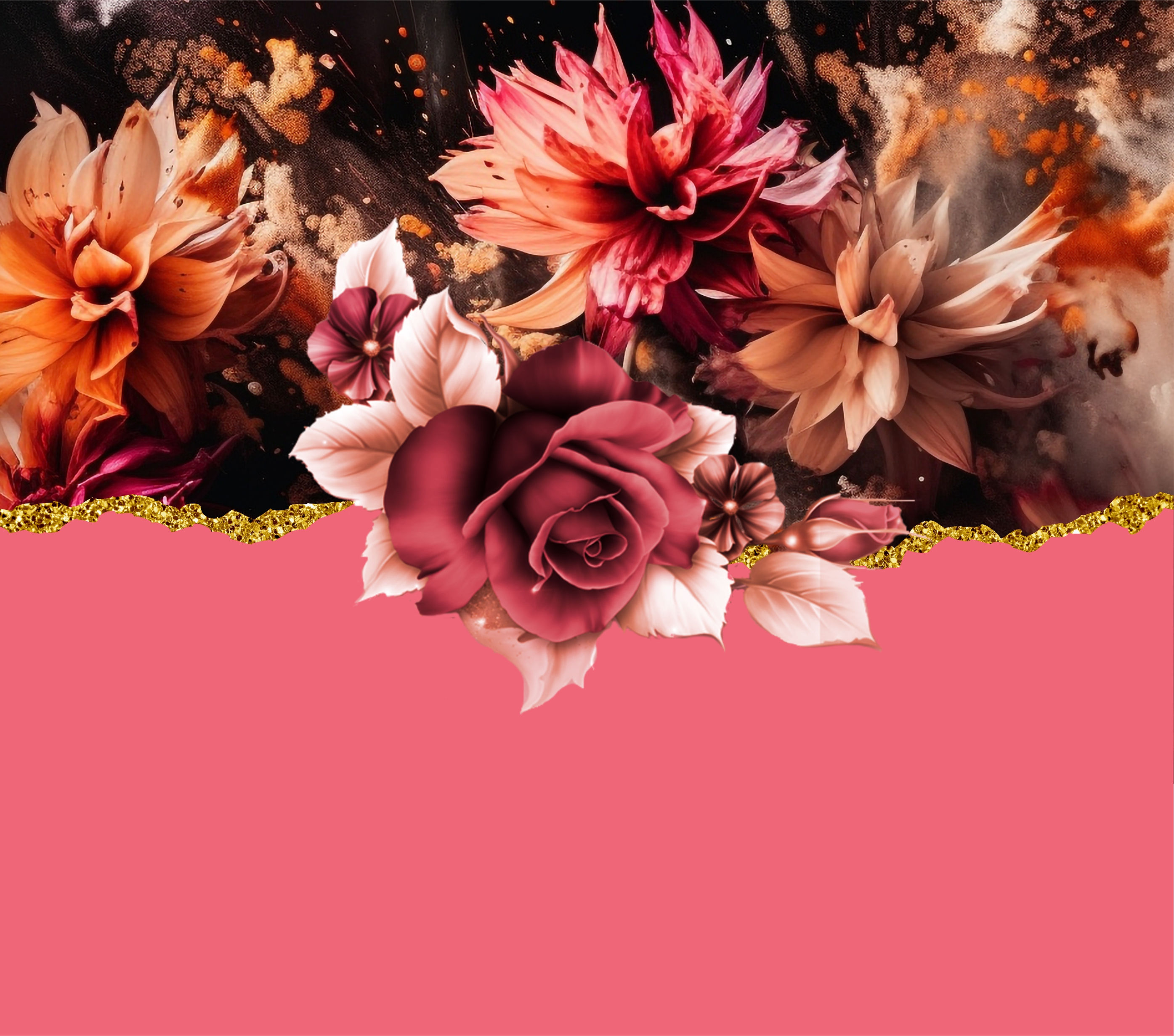 Floral 20oz Tumbler