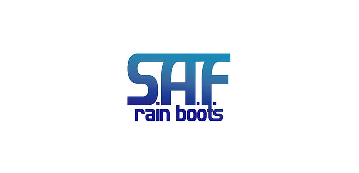 Logo S.A.F. Rain Boots