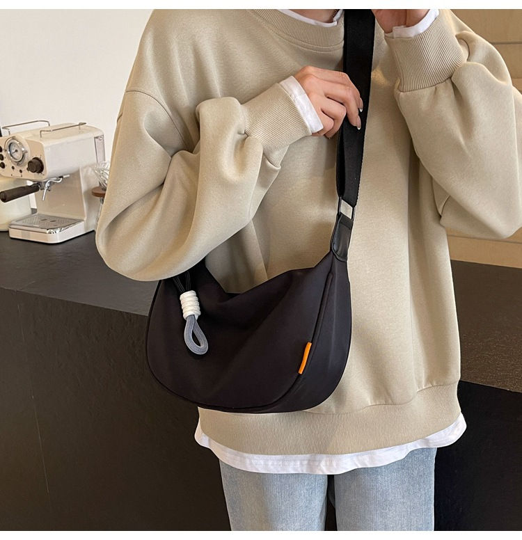 Thumbnail: 2026 New Fashion Crossbody Bag Simple Wide Shoulder Strap Design Single Shoulder