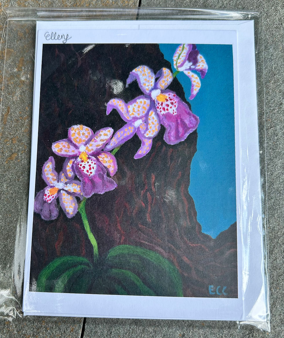 Thumbnail: Blossoming Orchid Cards