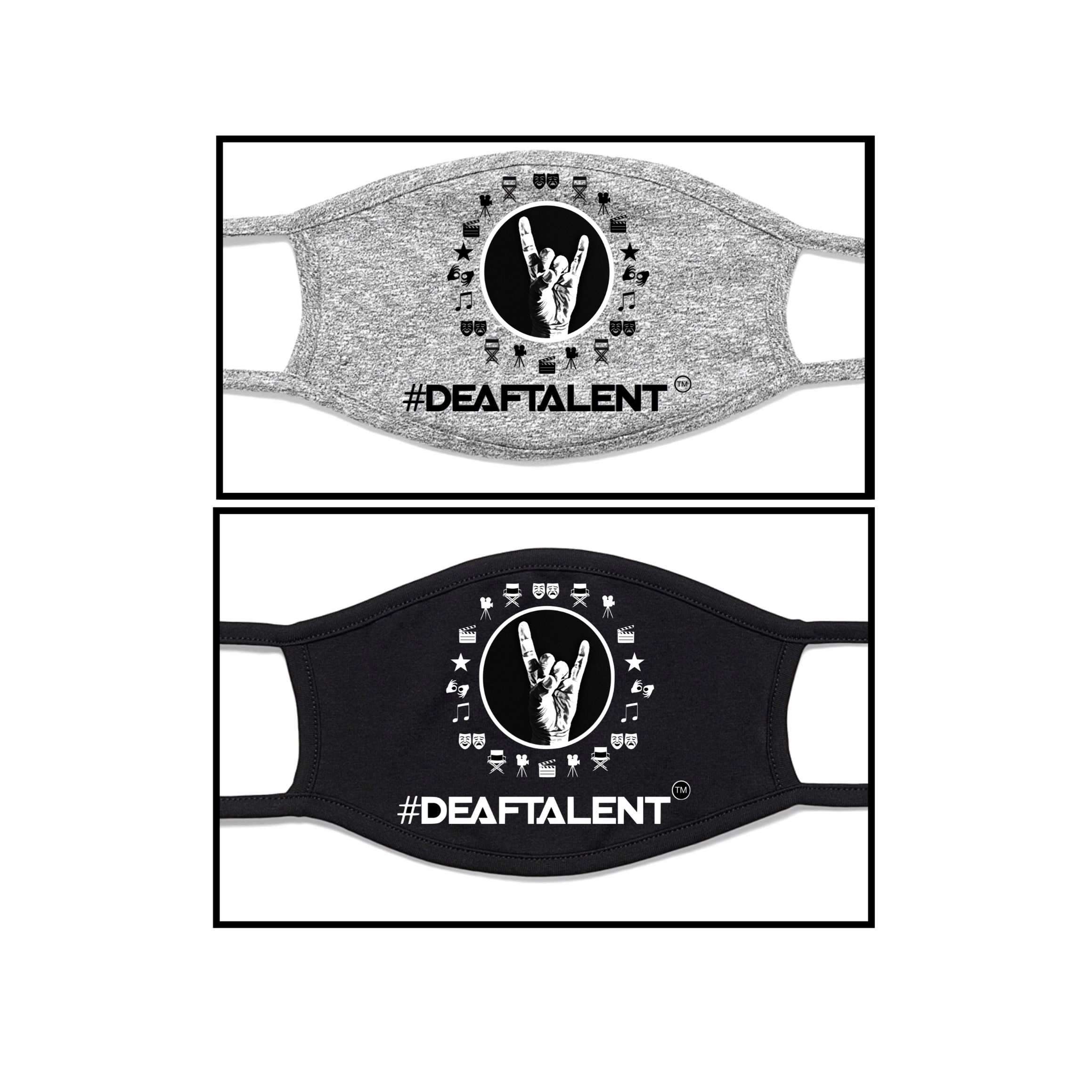 #DeafTalent® 2 Bundles Entertainment Masks