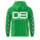Thumbnail: DEI - Deafinitely Earned It green zipper hoodie (Pre-Order)