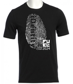 Identity Theme Youth Camp T-Shirt Design of Fingerprint
