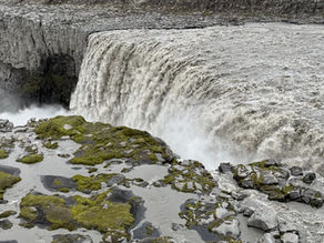 Dettifoss, Iceland, the most powerful waterfall in Europe
