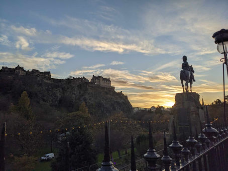 Edinburgh castle & Gardens