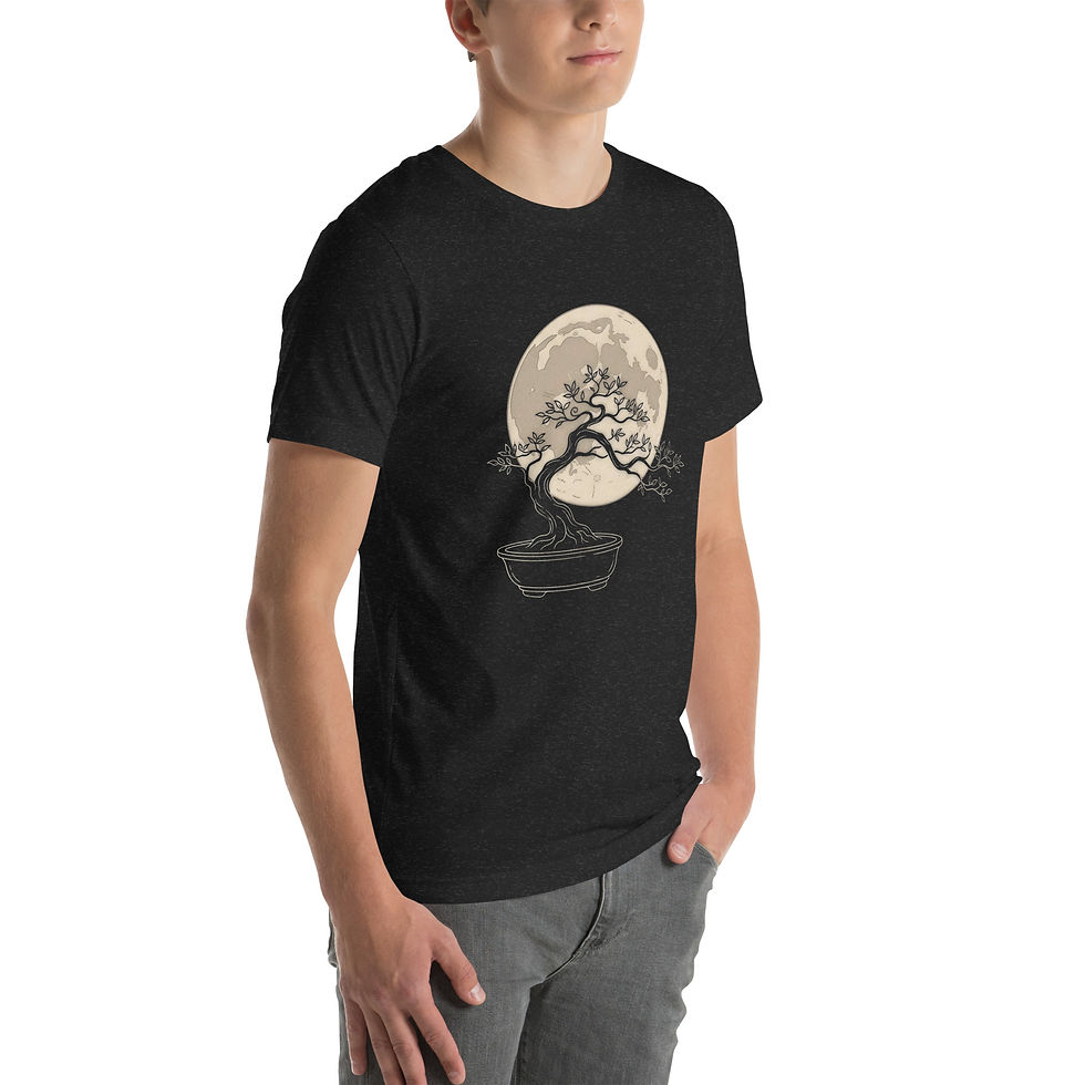 Thumbnail: Bonsai Moon | Japanese Minimalist Tee
