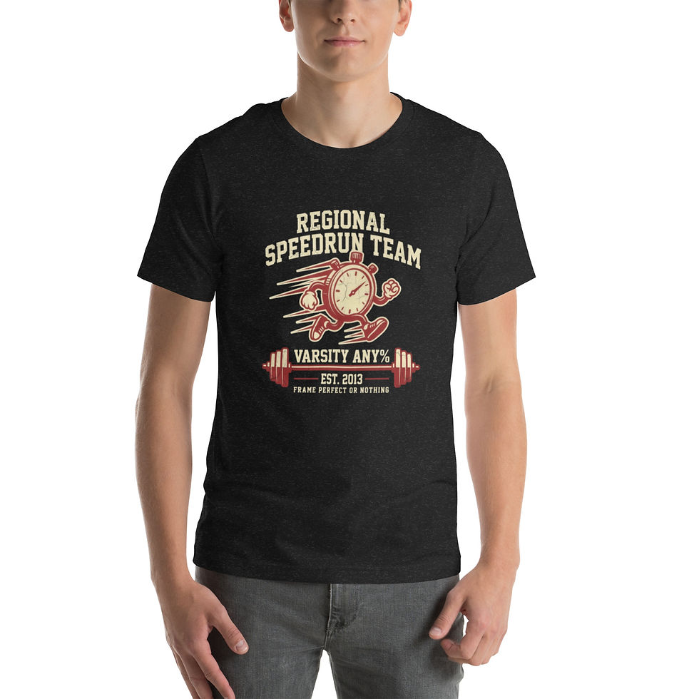 Thumbnail: Regional Speedrun Team | Varsity Gamer Tee