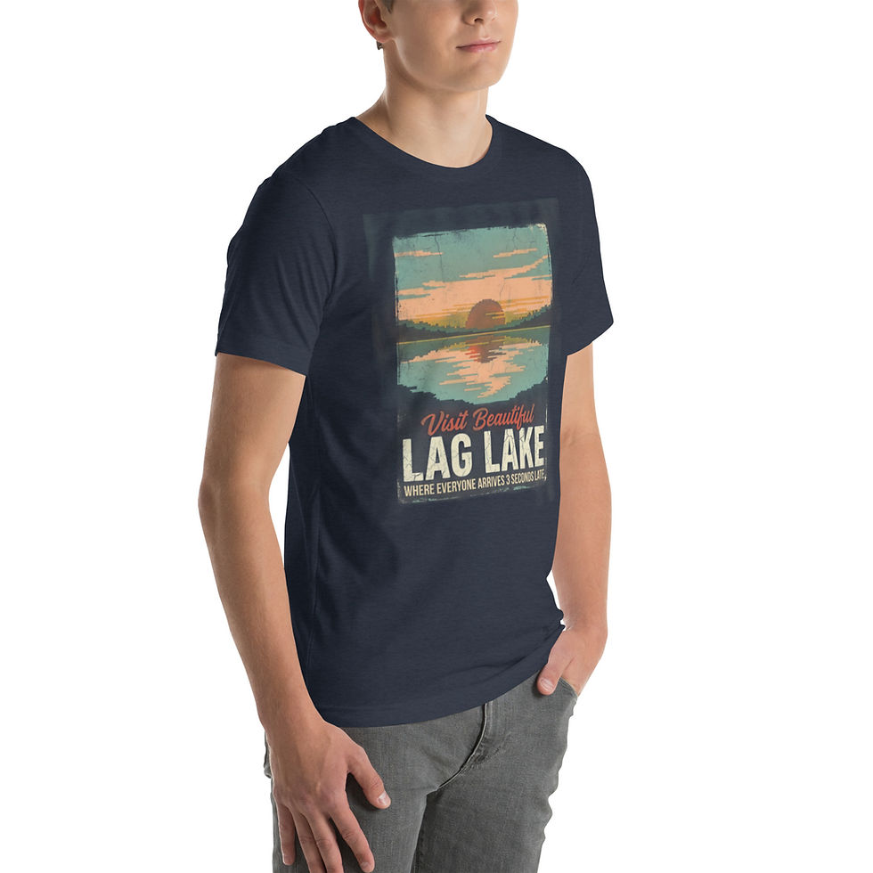 Thumbnail: Visit Beautiful Lag Lake | Retro Gaming Travel Tee
