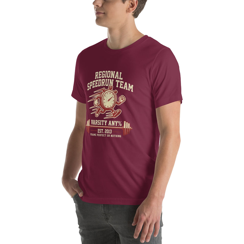 Thumbnail: Regional Speedrun Team | Varsity Gamer Tee