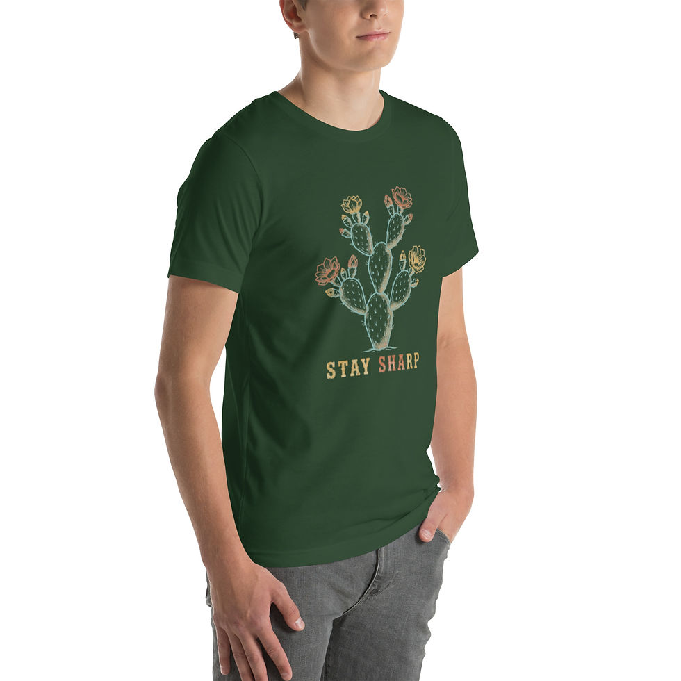 Thumbnail: Stay Sharp | Prickly Pear Tee