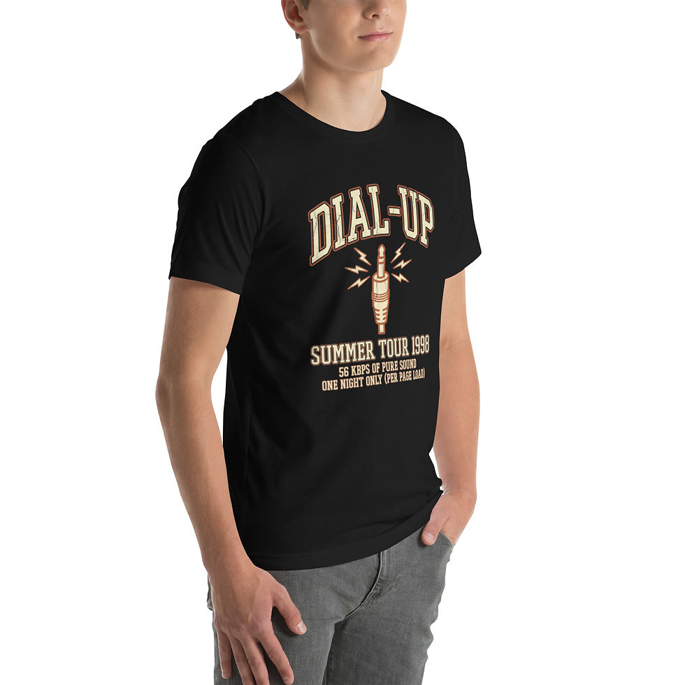 Thumbnail: Dial-Up Summer Tour 1998 | Vintage Internet Tee