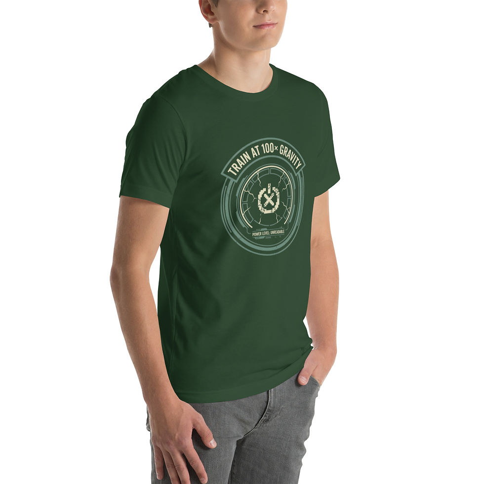 Thumbnail: Train at 100x Gravity | Anime Workout Tee