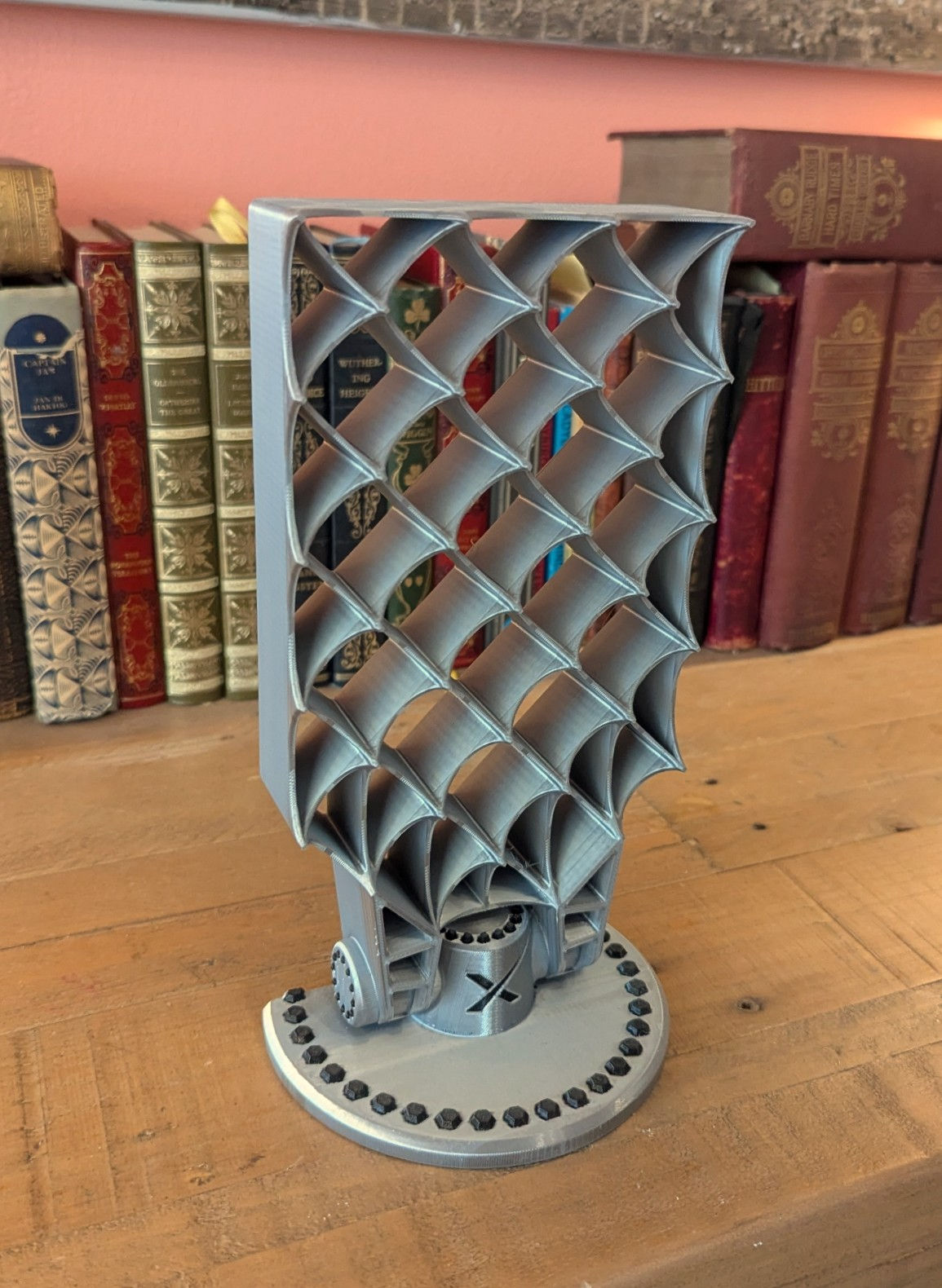 SpaceX Starship, Grid Fin model sculpture.