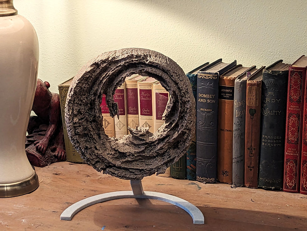 Thumbnail: Wooden Ring Sculpture
