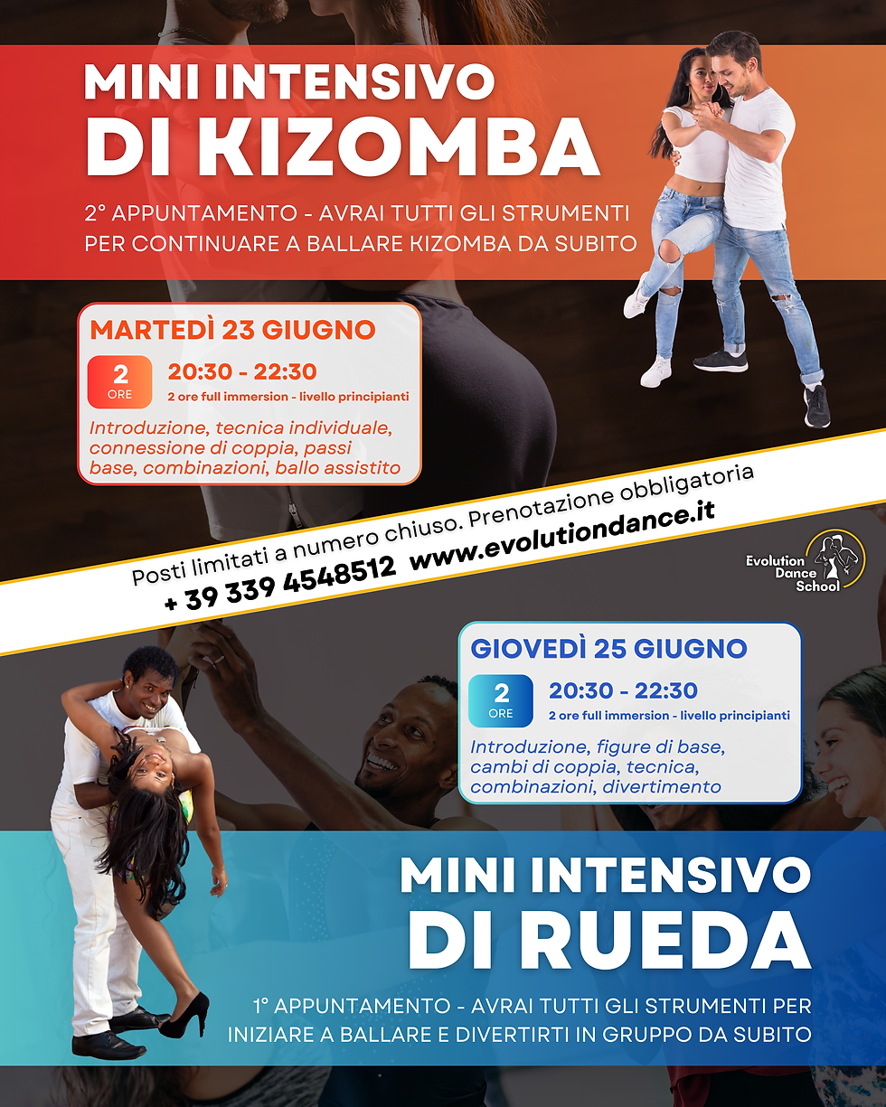 MINI INTENSIVO - KIZOMBA & RUEDA