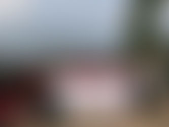山あいの屋外で多国籍の男女が集合写真を撮り、ASHAの横断幕にコミュニティ健康に関する1日ワークショップと書かれている。