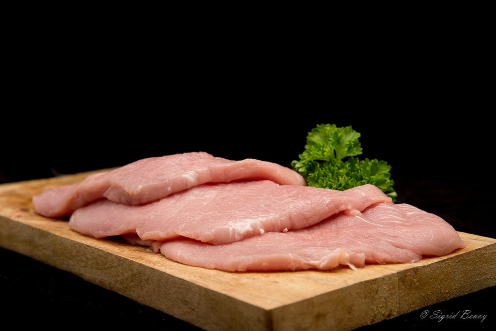 Varkenssneden ong. 100g